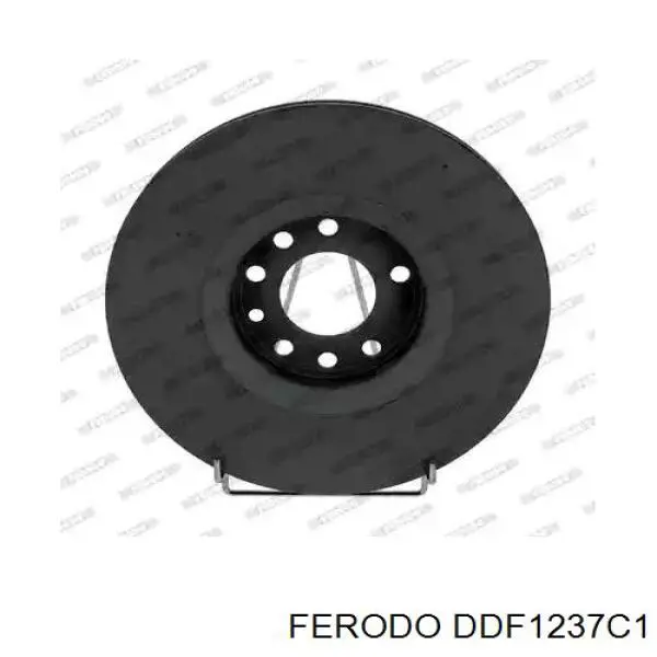 DDF1237C-1 Ferodo disco do freio dianteiro
