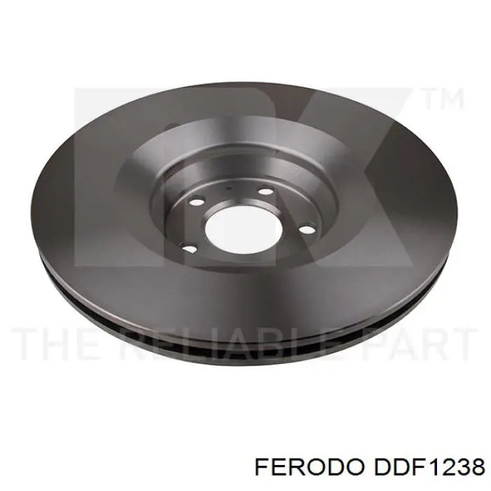 Купить DDF1238 Ferodo Ротор тормозной