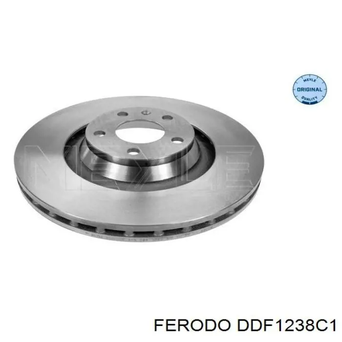 Передний тормозной диск Ferodo DDF1238C1