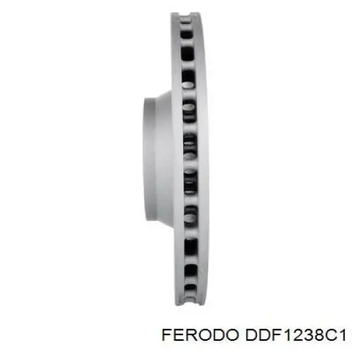 DDF1238C1 Ferodo Диск тормозной передний