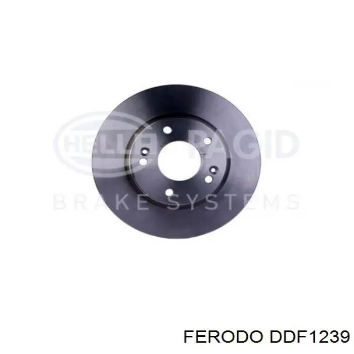 DDF1239 Ferodo Диск тормозной передний