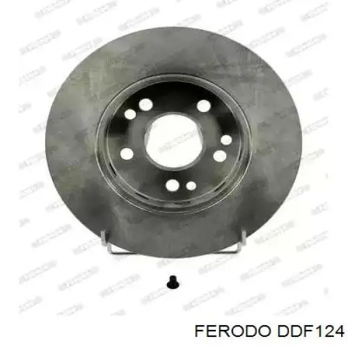 DDF124 Ferodo диск тормозной передний