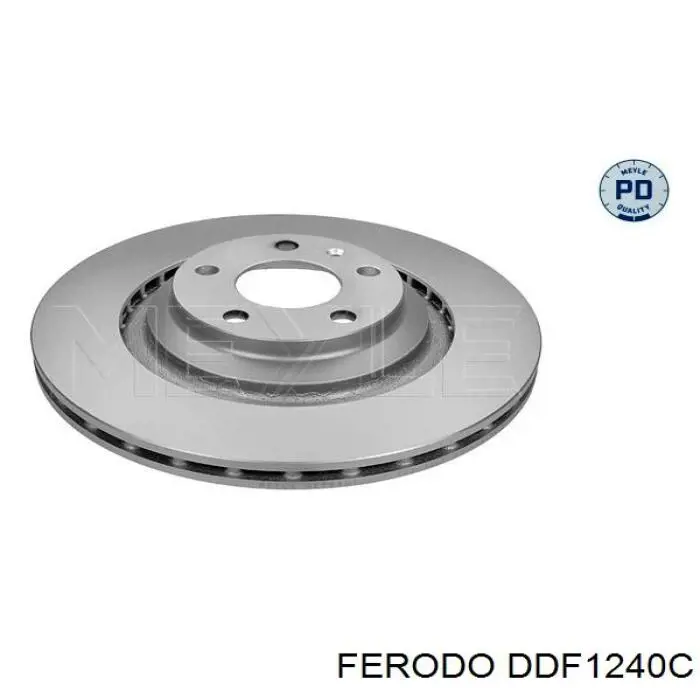 Задний тормозной диск Ferodo DDF1240C цена, от 70.12 USD