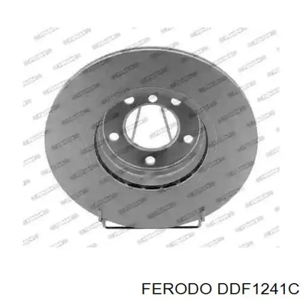 DDF1241C Ferodo диск тормозной передний