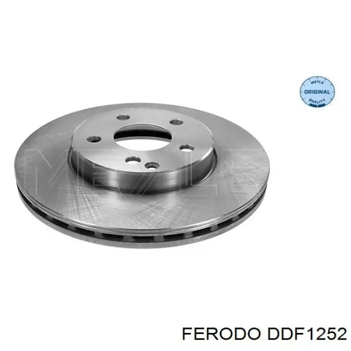 Передние тормозные диски DDF1252 Ferodo