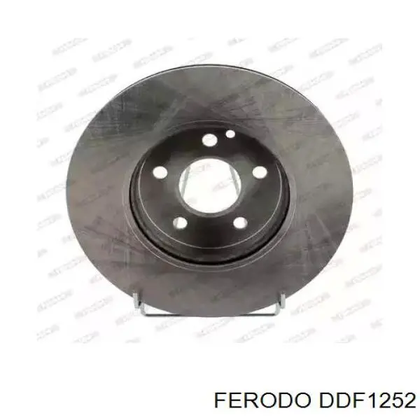 DDF1252 Ferodo диск тормозной передний