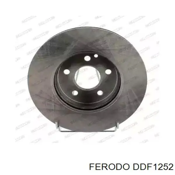 Передние тормозные диски DDF1252 Ferodo