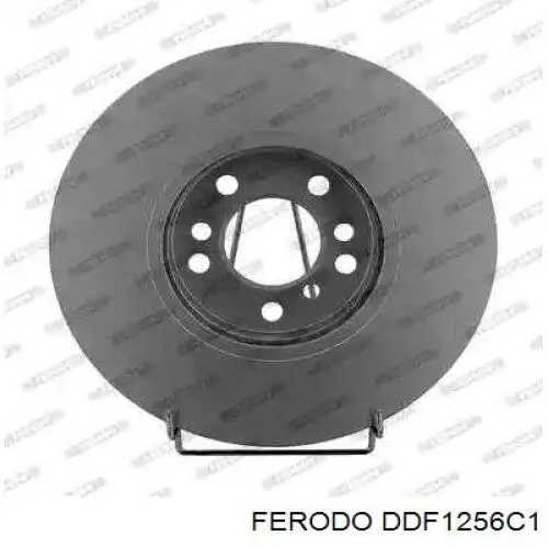 Передние тормозные диски DDF1256C1 Ferodo