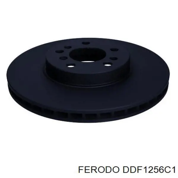 Передние тормозные диски DDF1256C1 Ferodo