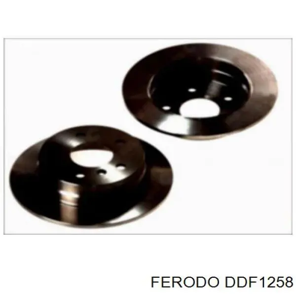 Тормозные диски DDF1258 Ferodo
