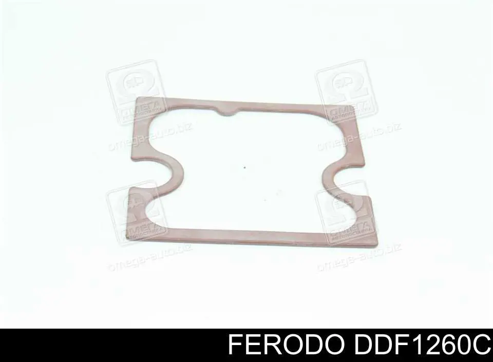 DDF1260C Ferodo диск тормозной задний