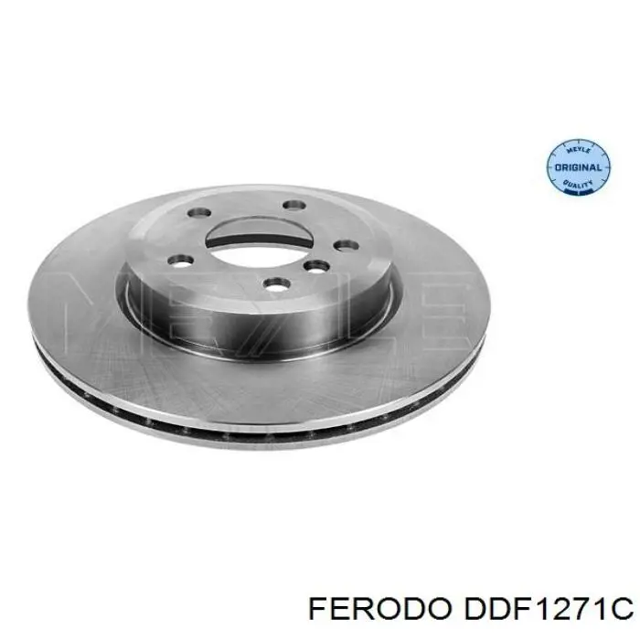 Тормоз дисковый передний Ferodo DDF1271C цена, от 85.25 USD