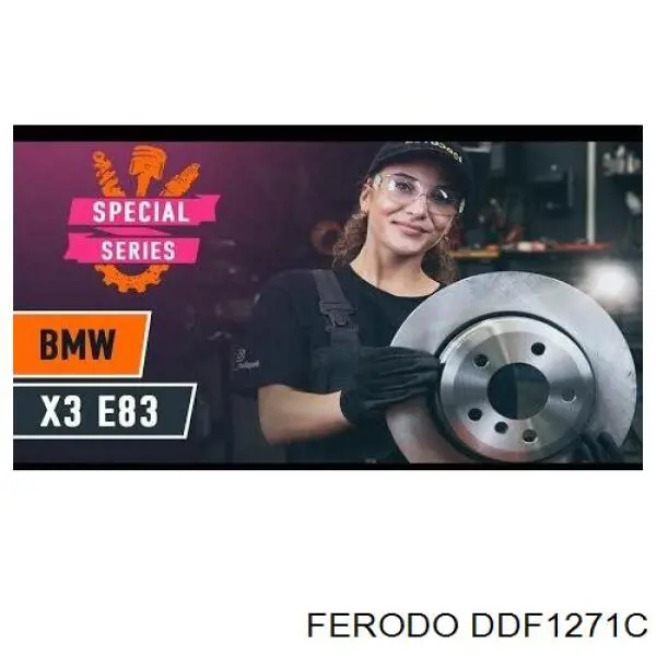 Купить DDF1271C Ferodo Ротор тормозной