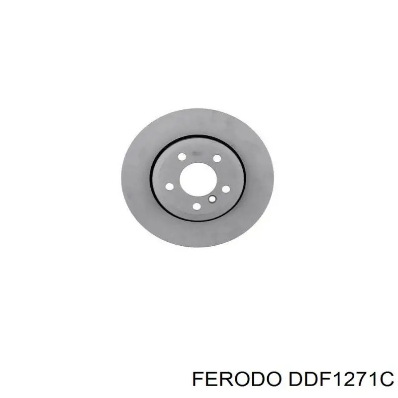Диск гальмівний передній DDF1271C Ferodo