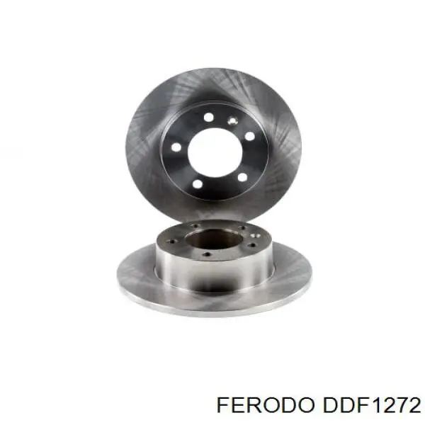 Disco de freno trasero DDF1272 Ferodo