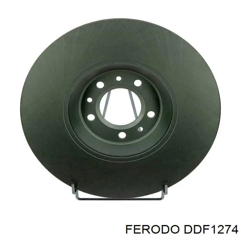 DDF1274 Ferodo диск тормозной передний