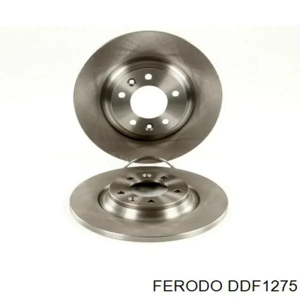 DDF1275 Ferodo диск тормозной задний