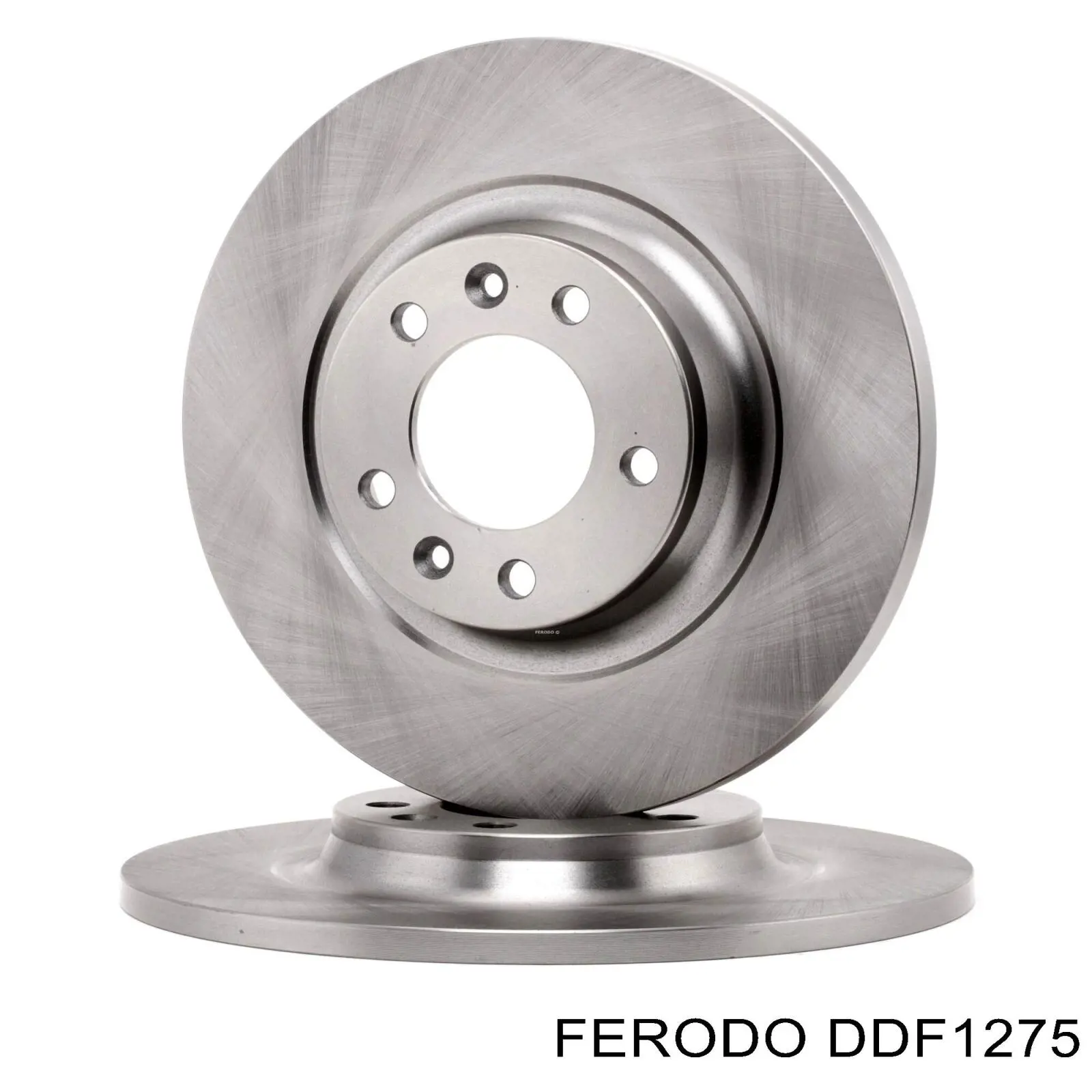 Disco de freno trasero DDF1275 Ferodo