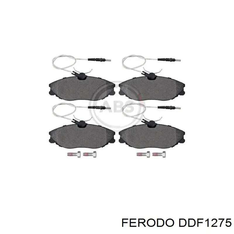 Тормозные диски DDF1275 Ferodo