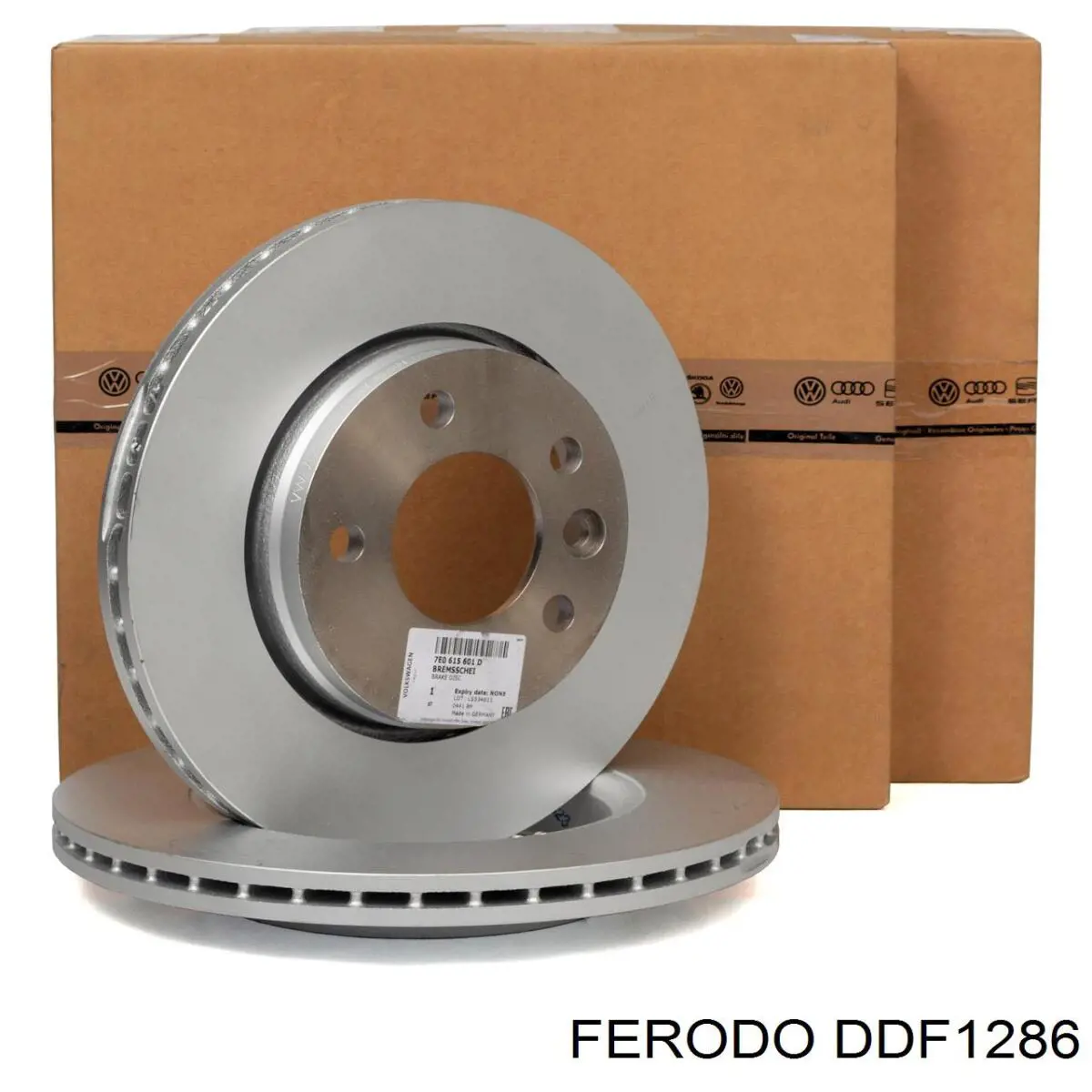 Тормозные диски DDF1286 Ferodo