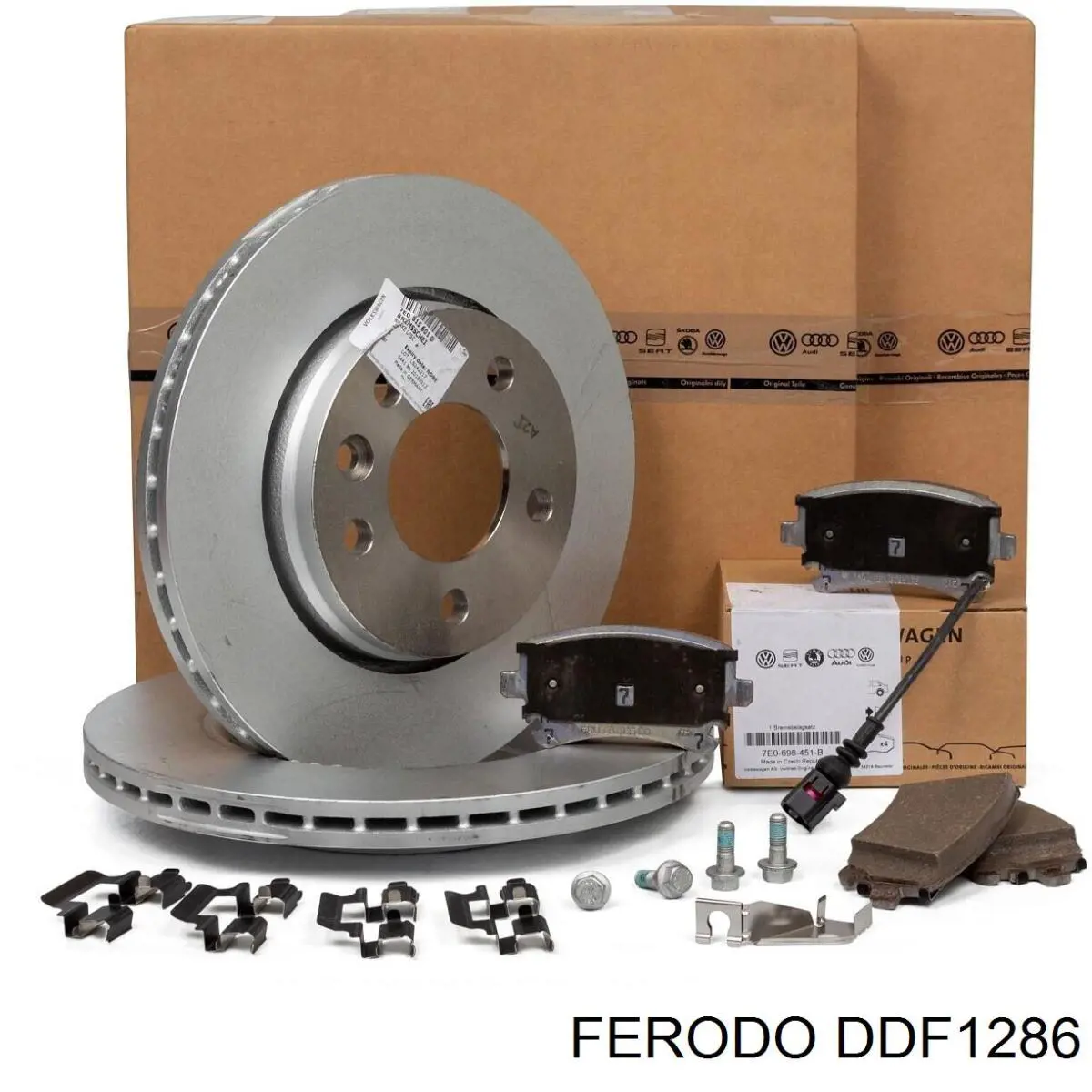 DDF1286 Ferodo Дисковый тормоз