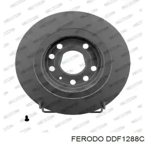 DDF1288C Ferodo диск тормозной задний