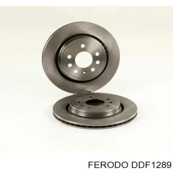 DDF1289 Ferodo диск тормозной задний