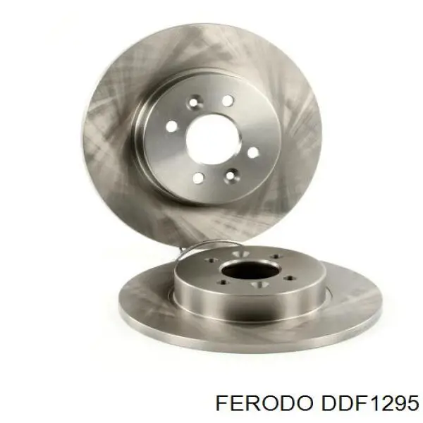 Disco de freno trasero DDF1295 Ferodo