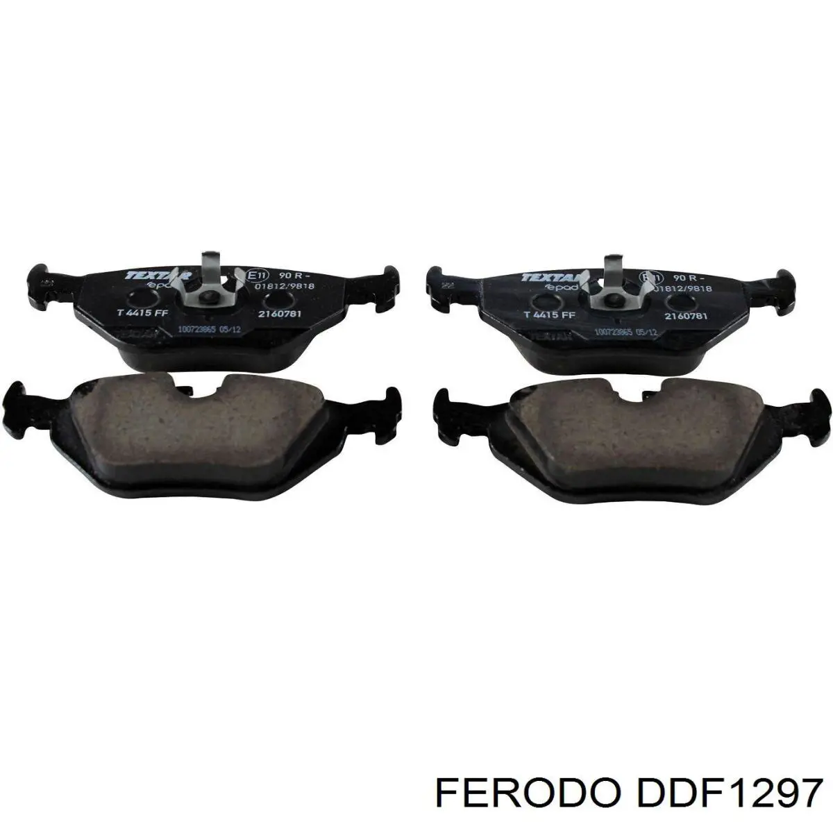 Задний дисковый тормоз Ferodo DDF1297