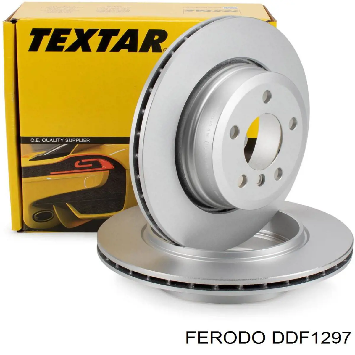 Купить DDF1297 Ferodo Диск тормозной задний