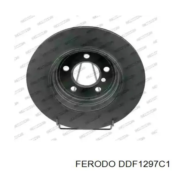 DDF1297C-1 Ferodo диск тормозной задний