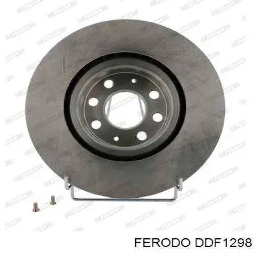 DDF1298 Ferodo диск тормозной передний