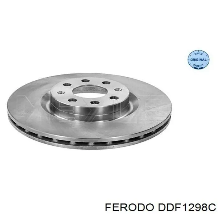 Freno de disco delantero DDF1298C Ferodo