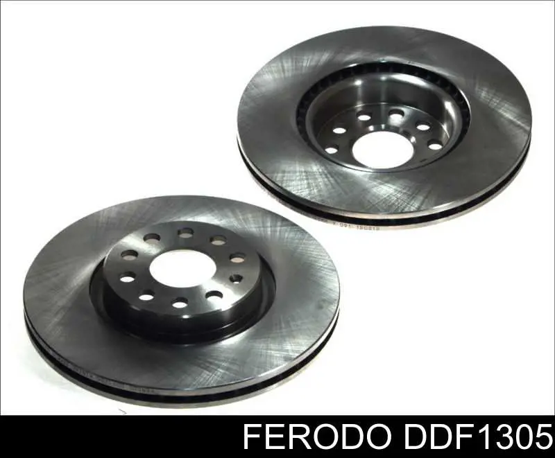 DDF1305 Ferodo диск тормозной передний