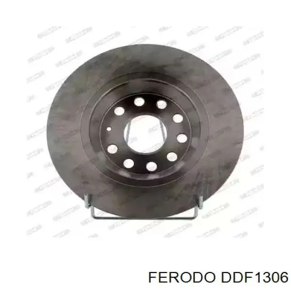Disco de freno trasero DDF1306 Ferodo