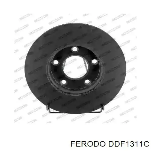DDF1311C Ferodo disco do freio dianteiro