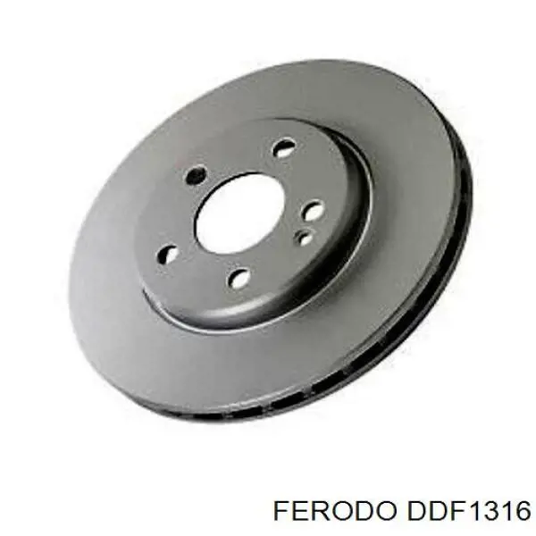 Передний тормозной диск Ferodo DDF1316