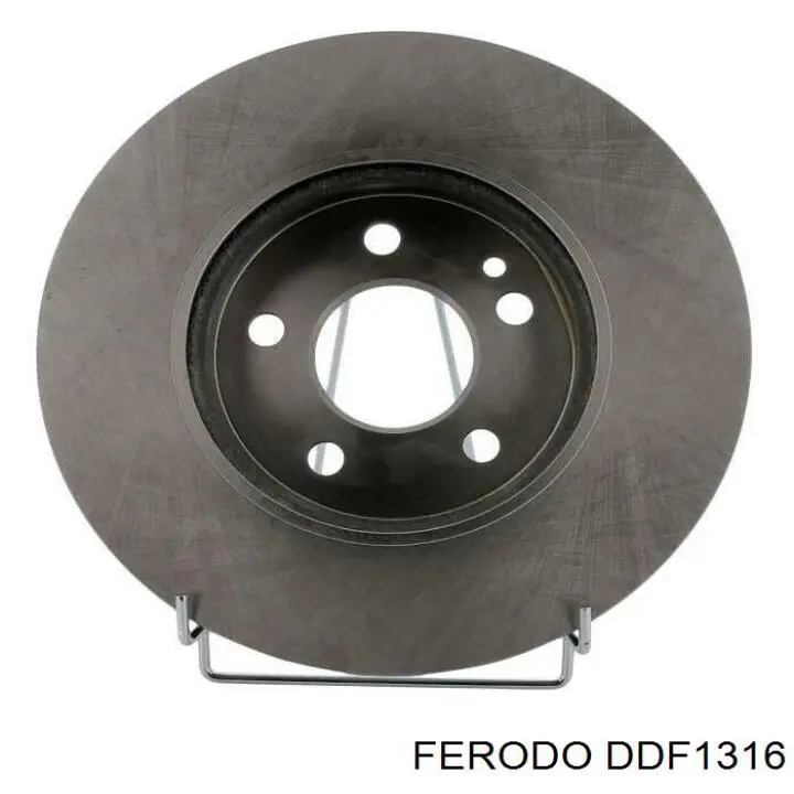 Freno de disco delantero DDF1316 Ferodo