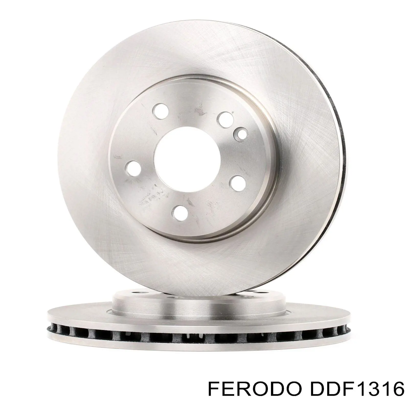 DDF1316 Ferodo диск тормозной передний