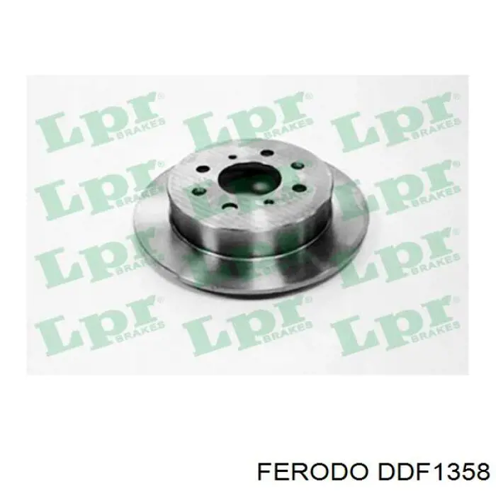 Тормозные диски DDF1358 Ferodo