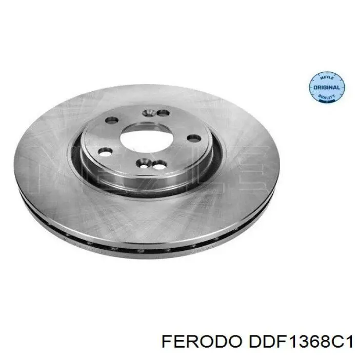 DDF1368C1 Ferodo диск тормозной передний