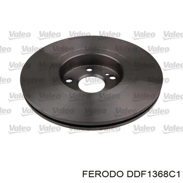 Передний тормозной диск Ferodo DDF1368C1