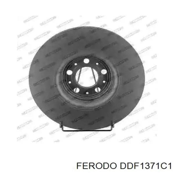 Передние тормозные диски DDF1371C1 Ferodo