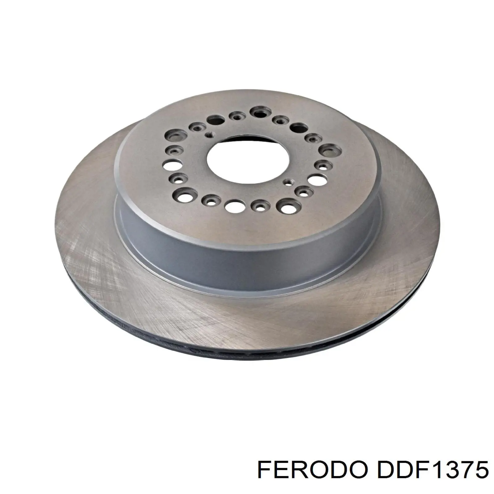 DDF1375 Ferodo диск тормозной задний