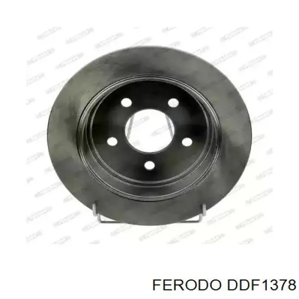 DDF1378 Ferodo диск тормозной задний