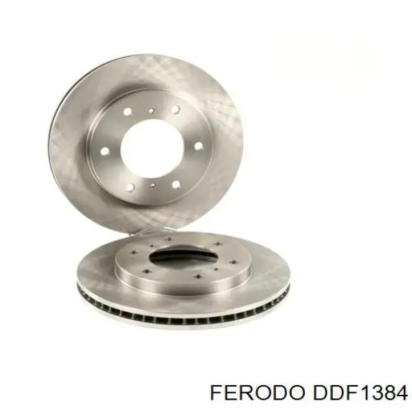 Тормоз дисковый передний Ferodo DDF1384 цена, от 25.34 USD
