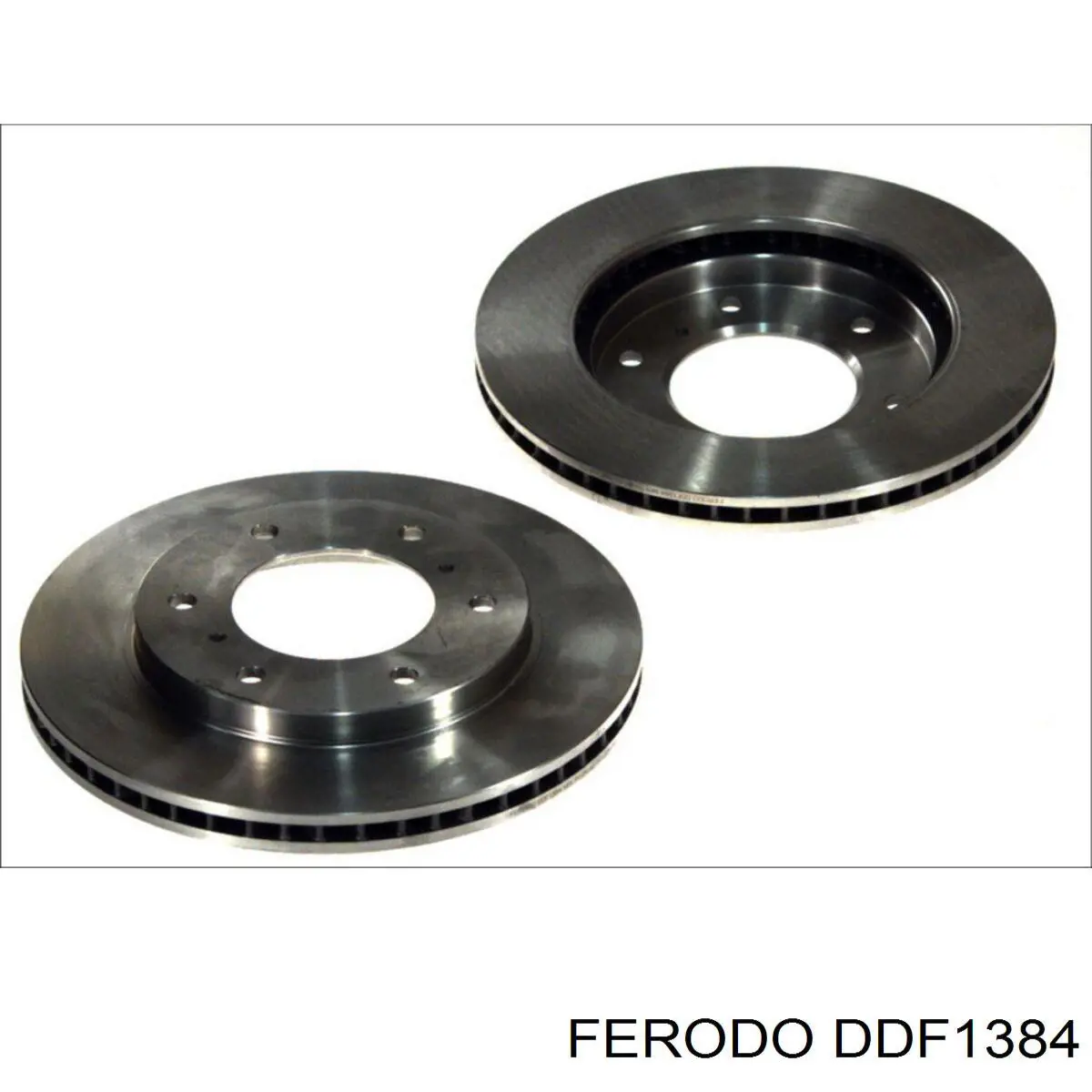 Freno de disco delantero DDF1384 Ferodo