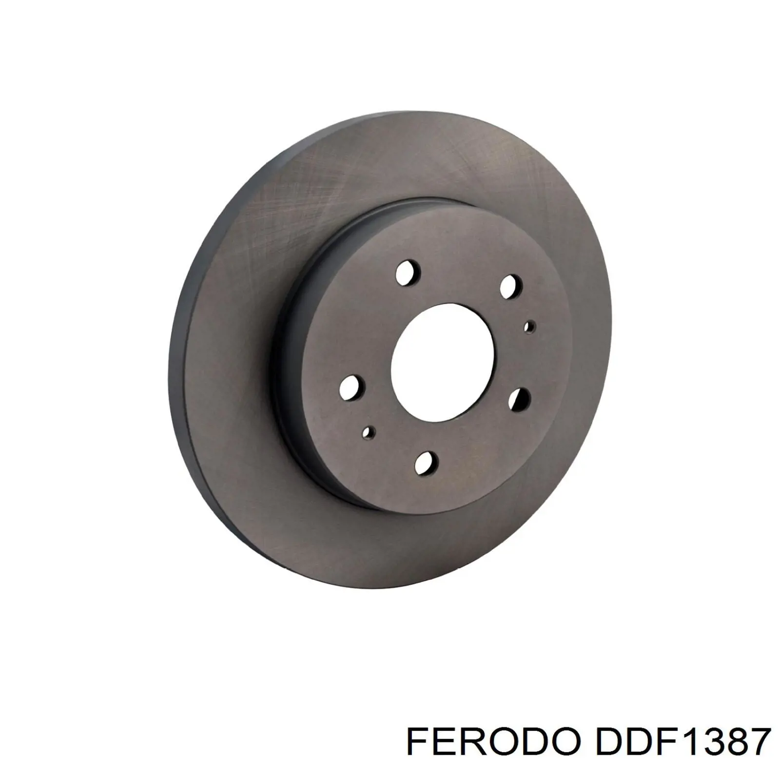 DDF1387 Ferodo Disco do freio dianteiro
