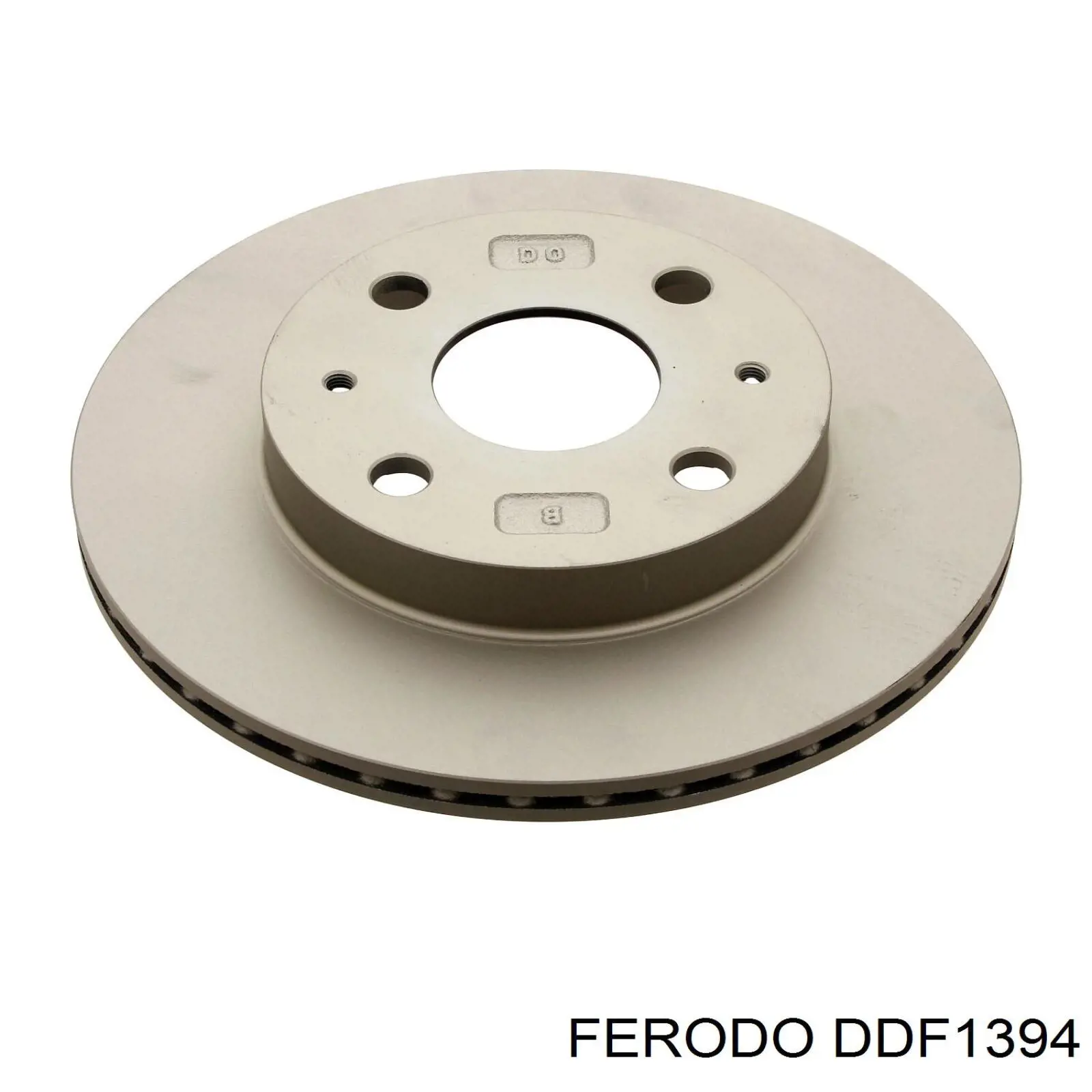 Freno de disco delantero DDF1394 Ferodo