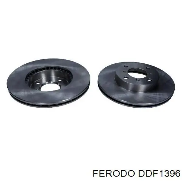 Freno de disco delantero DDF1396 Ferodo